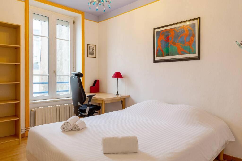 Vazi, Appartement Lumineux & Spacieux Centre-Ville Brest Ngoại thất bức ảnh